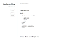 Desktop Screenshot of blog.prashanthellina.com